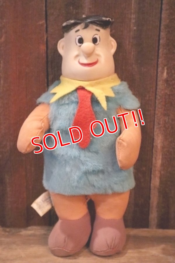 画像1: ct-250404-33 Fred Flintsotne / Knickerbocker 1960's Rubber Face Doll