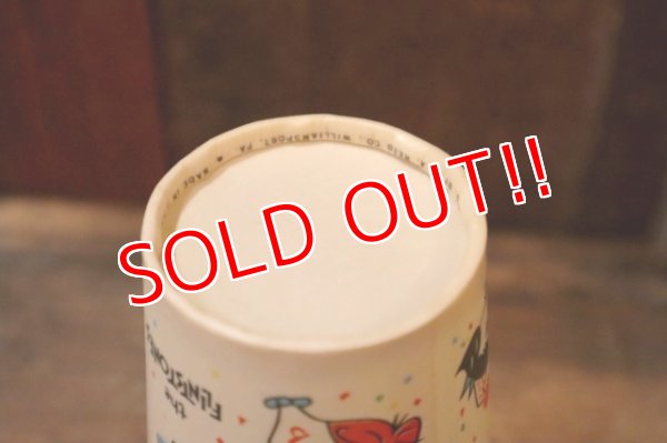 画像7: ct-250404-22 The Flintstones 1960's "HAPPY BIRTHDAY" Wax Cup