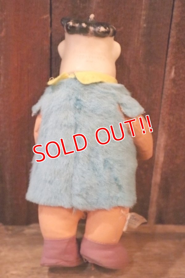 画像6: ct-250404-33 Fred Flintsotne / Knickerbocker 1960's Rubber Face Doll