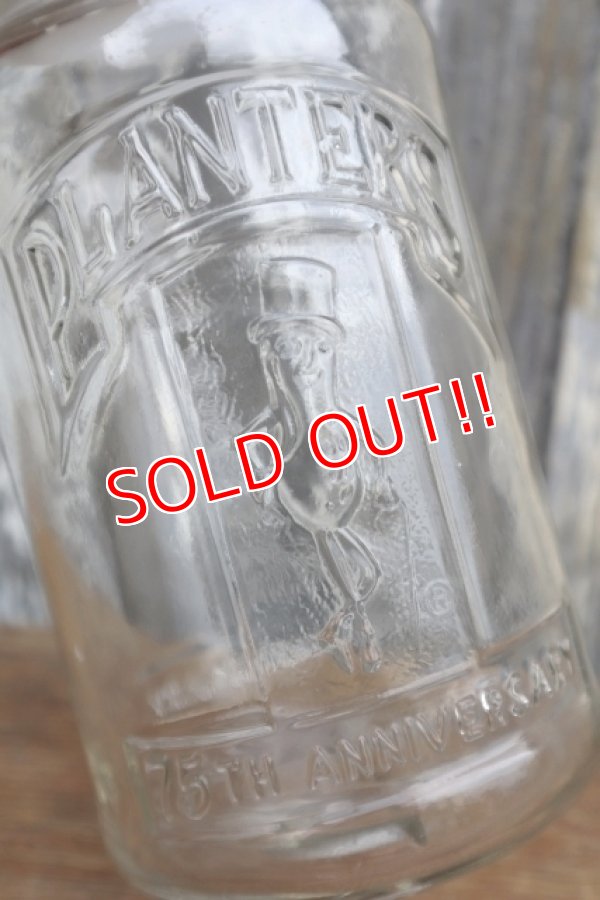 画像3: ct-250401-06 PLANTERS / MR.PEANUT 1981 75th Anniversary Glass Jar