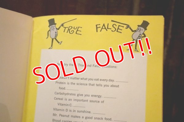 画像8: ct-250404-07 PLANTERS / 1970 MR.PENUT'S GUIDE TO NUTRITION