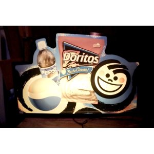 画像: nt-250503-01 Doritos & PEPSI 2001 Lighted Sign