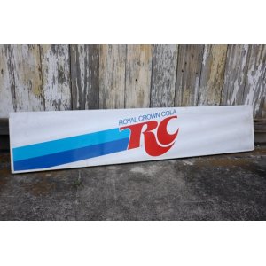画像: dp-250319-04 RC ROYAL CROWN COLA 1980's Metal Sign