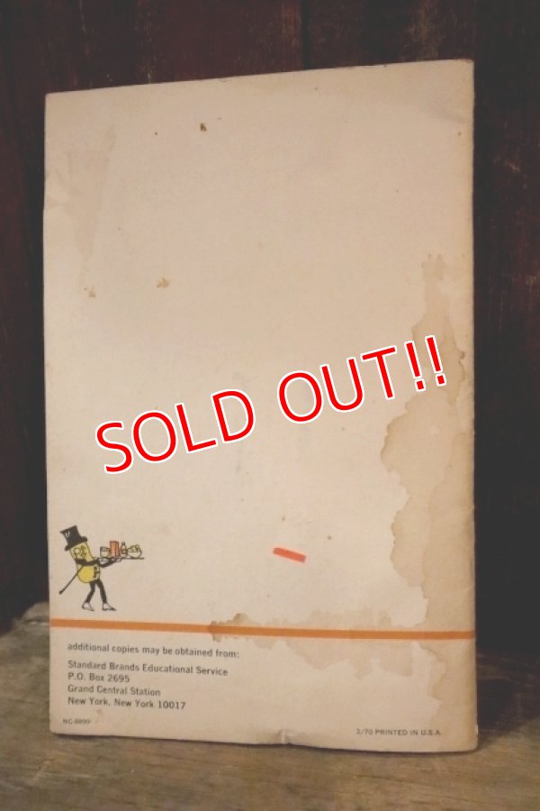 画像9: ct-250404-07 PLANTERS / 1970 MR.PENUT'S GUIDE TO NUTRITION