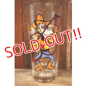 画像: gs-250404-04 Horace & Clarabelle / PEPSI 1978 Collector Series Glass