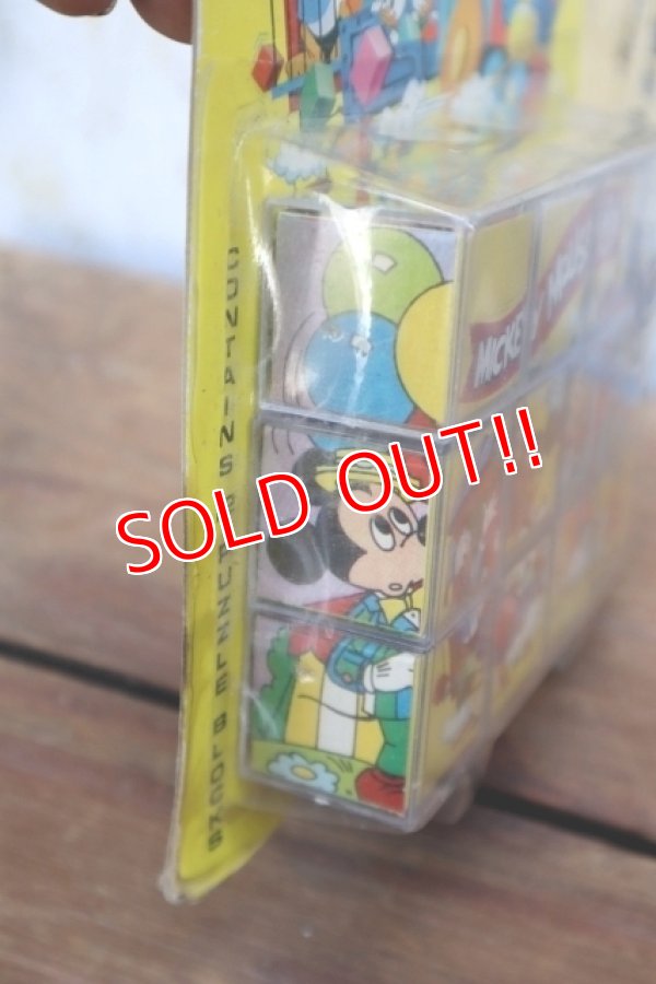 画像6: ct-250404-38 Walt Dinsey's MICKEY MOUSE / Straco 1970's 6 IN 1 PUZZLE BLOCKS