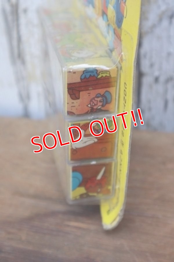 画像7: ct-250404-38 Walt Dinsey's MICKEY MOUSE / Straco 1970's 6 IN 1 PUZZLE BLOCKS