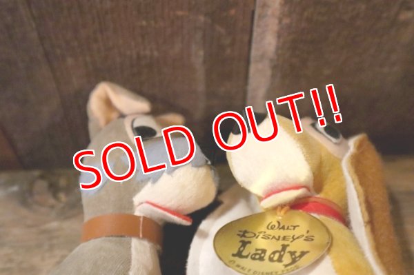 画像8: ct-250319-08 Lady and the Tramp / WOOLKIN 1950's-1960's Doll Set