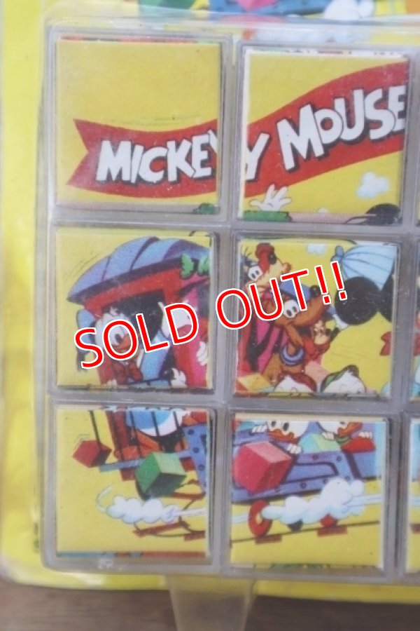 画像4: ct-250404-38 Walt Dinsey's MICKEY MOUSE / Straco 1970's 6 IN 1 PUZZLE BLOCKS