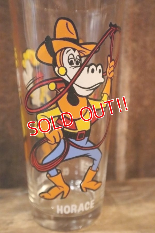 画像2: gs-250404-04 Horace & Clarabelle / PEPSI 1978 Collector Series Glass