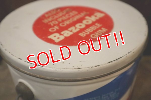 画像8: dp-250404-03 Topps / Bazooka BUBBLE GUM 1991 Tin Can