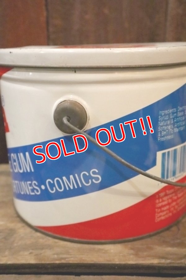 画像5: dp-250404-03 Topps / Bazooka BUBBLE GUM 1991 Tin Can