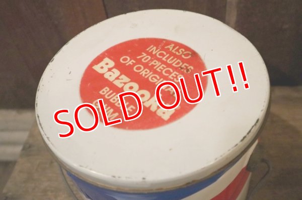 画像7: dp-250404-03 Topps / Bazooka BUBBLE GUM 1991 Tin Can