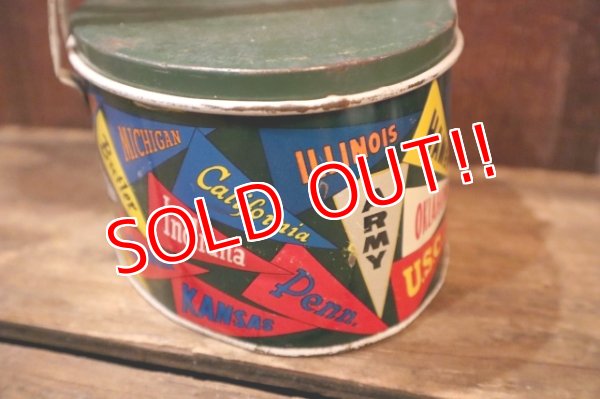 画像3: dp-250404-01 THE OHIO ART CO. 1950's-1960's COLLEGE PENNANTS TIN BOX