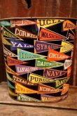 画像2: dp-250404-02 Decoware 1950's-1960's COLLEGE PENNANTS TIN BOX