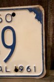画像4: dp-dp-250205-21 License Plate 1960 KANSAS "KW-1049"