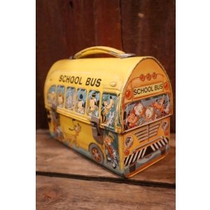 画像: ct-250404-36 Walt Disney's / Aladdin 1960's School Bus Lunch Box