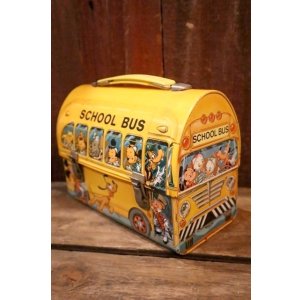 画像: ct-250406-02 Walt Disney's / Aladdin 1960's School Bus Lunch Box