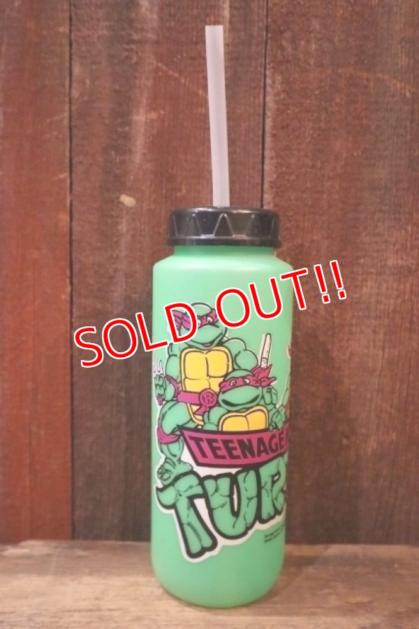 画像1: ct-250404-25 TEENAGE MUTANT NINJA TURTLES (TMNT) / 1990 Plastic Bottle