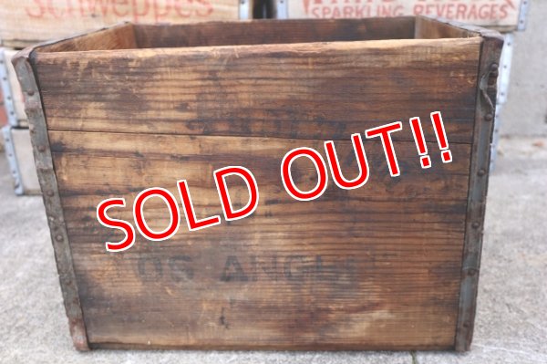 画像3: dp-250401-09 SEVEN UP 7 Up  / 1950's Wood Box