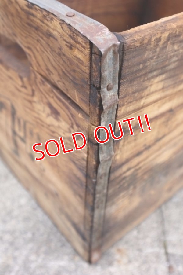 画像9: dp-250401-09 SEVEN UP 7 Up  / 1950's Wood Box