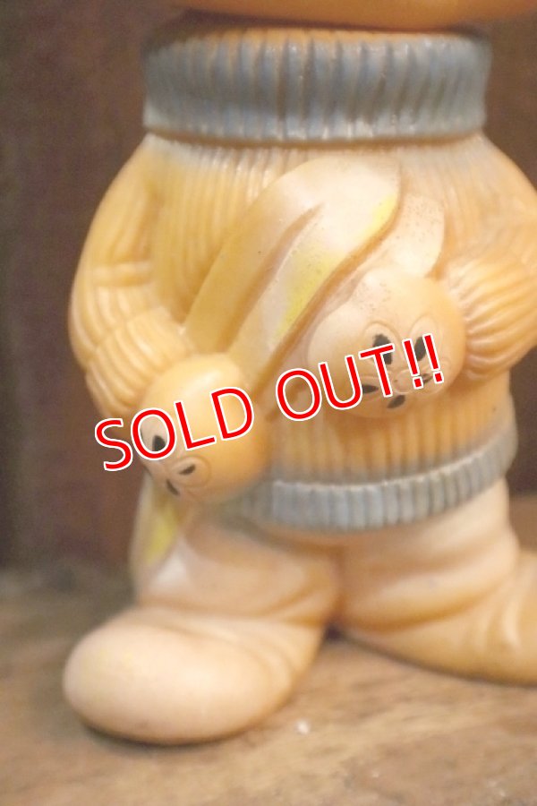 画像3: ct-250205-30 UNKNOWN 1960's BUNNY RUBBER DOLL