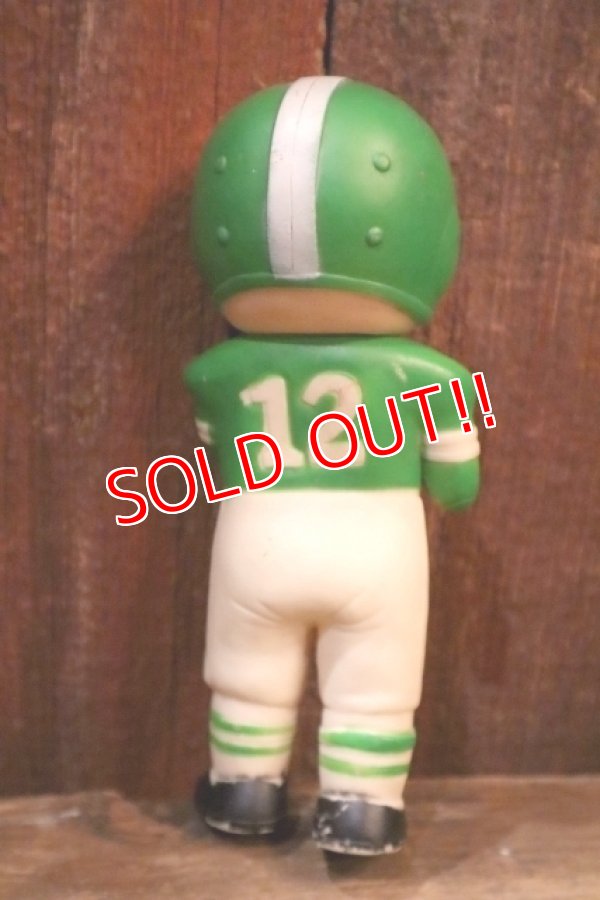 画像5: ct-250205-30 Stahlwood Toy 1960's-1970's FOOTBALL PLAYER SQUEAKY DOLL