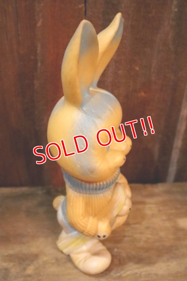 画像5: ct-250205-30 UNKNOWN 1960's BUNNY RUBBER DOLL