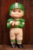 画像1: ct-250205-30 Stahlwood Toy 1960's-1970's FOOTBALL PLAYER SQUEAKY DOLL