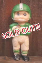 画像: ct-250205-30 Stahlwood Toy 1960's-1970's FOOTBALL PLAYER SQUEAKY DOLL