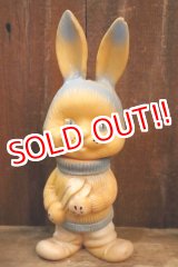 画像: ct-250205-30 UNKNOWN 1960's BUNNY RUBBER DOLL
