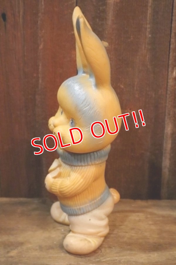 画像4: ct-250205-30 UNKNOWN 1960's BUNNY RUBBER DOLL