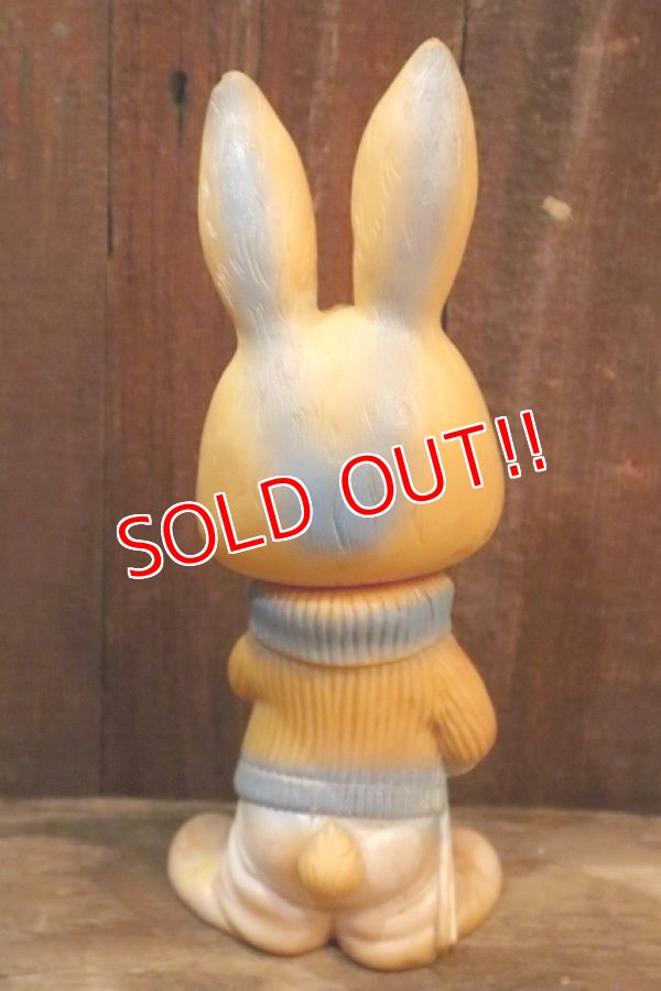 画像6: ct-250205-30 UNKNOWN 1960's BUNNY RUBBER DOLL
