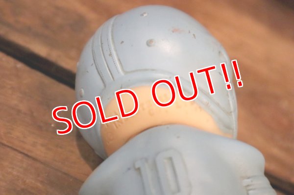 画像6: ct-250205-30 IWAI INDUSTRIAL 1971 FOOTBALL PLAYER SQUEAKY DOLL