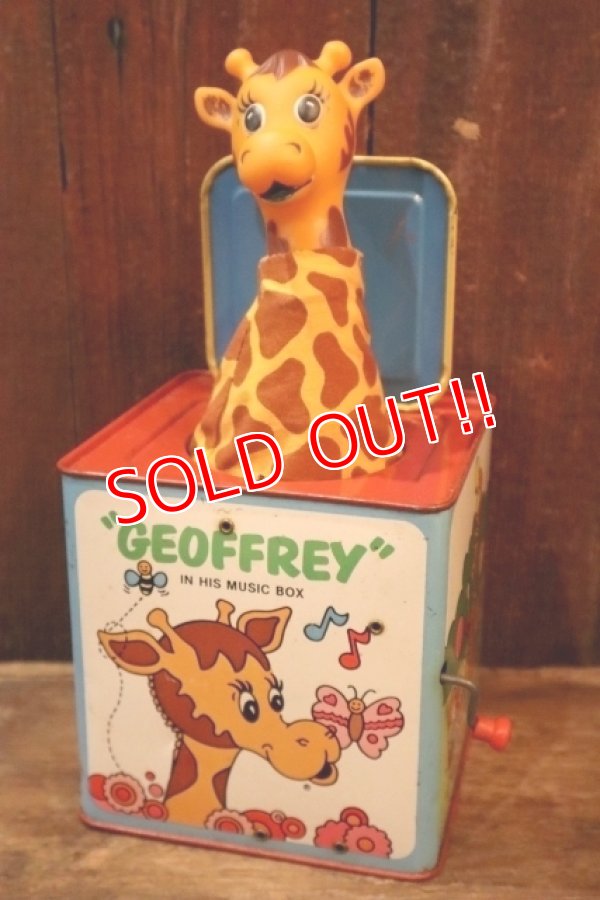 画像1: ct-250319-25 Toys “R” Us Geoffery / MATTEL 1975 MUSIC JACK IN THE BOX