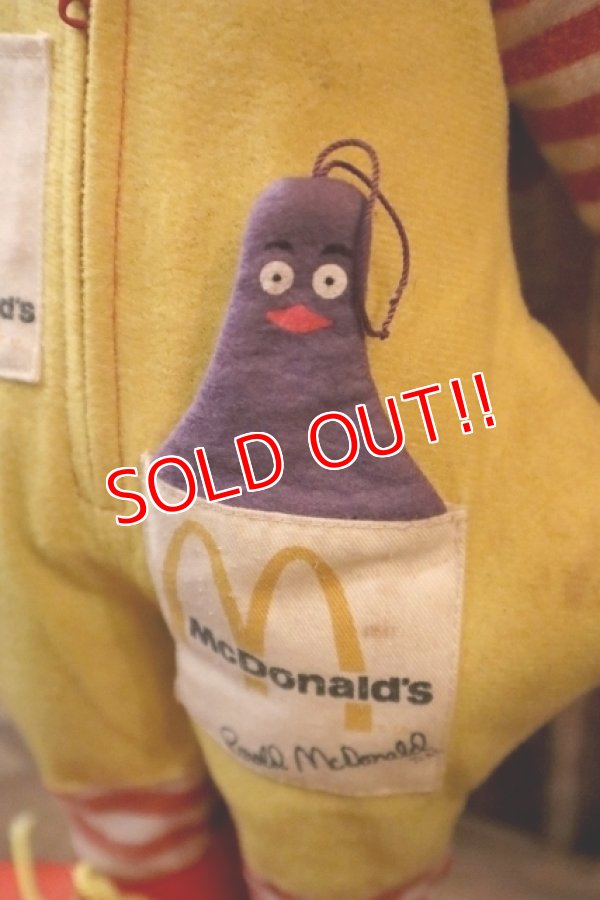 画像6: ct-250401-04 Ronald McDonald / Hasbro 1978 Whistle Doll