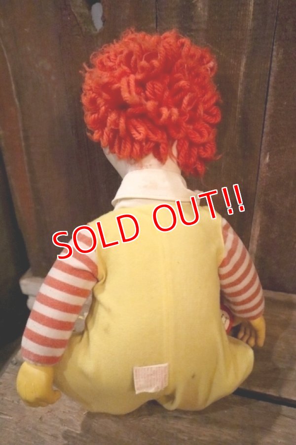 画像15: ct-250401-04 Ronald McDonald / Hasbro 1978 Whistle Doll