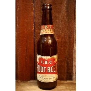 画像: dk-090 I.B.C. ROOT BEER 1970's 12 FL. OZ. Bottle