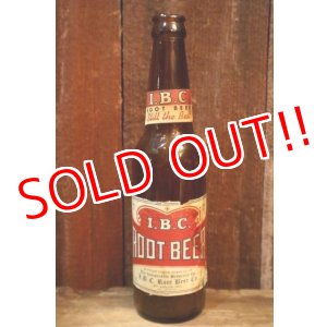 画像: dk-090 I.B.C. ROOT BEER 1970's 12 FL. OZ. Bottle