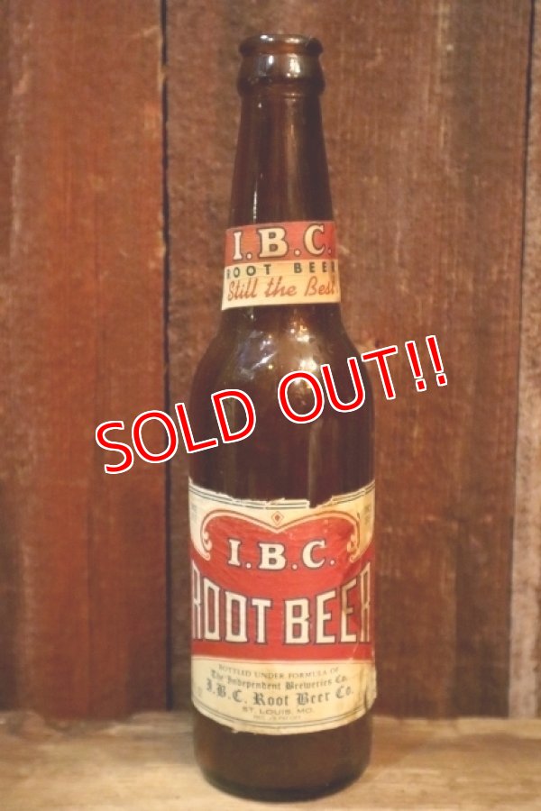 画像1: dk-090 I.B.C. ROOT BEER 1970's 12 FL. OZ. Bottle