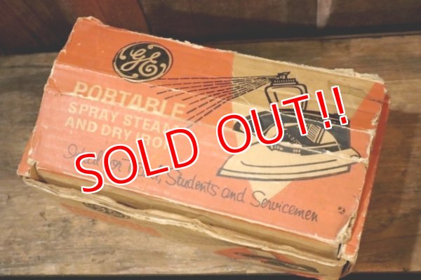 画像8: dp-250320-25 GENERAL ELECTRIC 1960's PORTABLE SPRAY SYSTEM AND DRY IRON