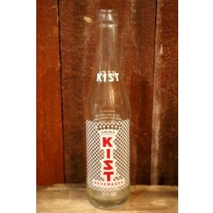 画像: dk-087 KIST BEVERAGES 1970's 10 FL. OZ. Bottle