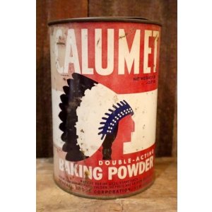 画像: dp-250531-07 CALUMET 1950's BAKING POWDER 5 LBS. CAN