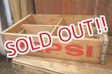 画像: dp-250531-15 PEPSI / Vintage Wood Box