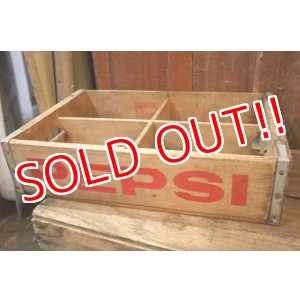 画像: dp-250531-15 PEPSI / Vintage Wood Box