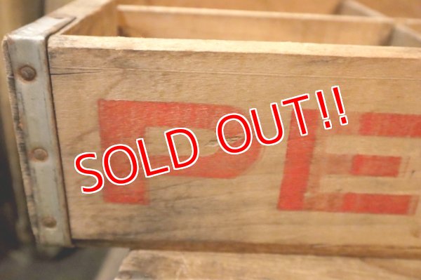 画像5: dp-250531-15 PEPSI / Vintage Wood Box