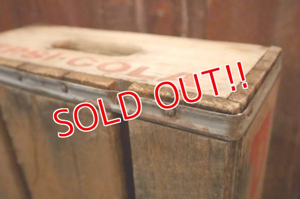 画像12: dp-250531-15 PEPSI / Vintage Wood Box