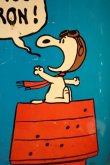 画像2: ct-250205-77 Snoopy (Flying Ace) & Lucy / CHEINCO 1970's Trash Box