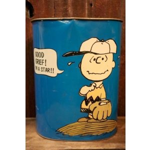 画像: ct-250205-77 PEANUTS / CHEINCO 1960's-1970's Trash Box