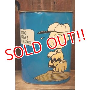 画像: ct-250205-77 PEANUTS / CHEINCO 1960's-1970's Trash Box